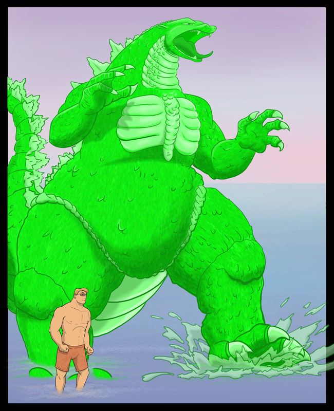 Comic for 28 November 2012: The return of the big stompy monster