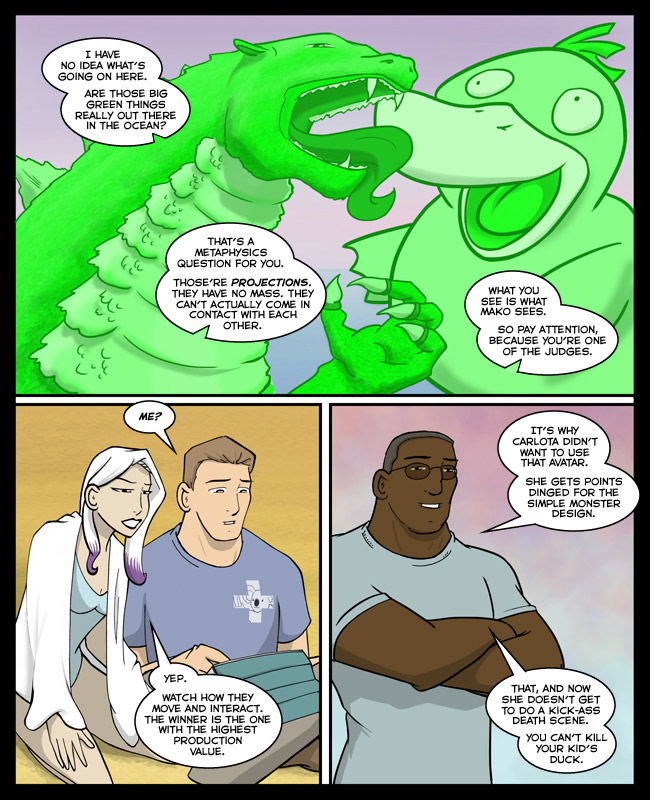 Comic for 03 December 2012: Coincidentally, as the artist, the logic of "low production values" works out GREAT for me.