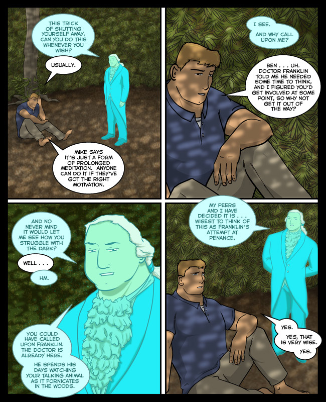 Comic for 17 January 2013: Everything gets creepy if you really think about it.