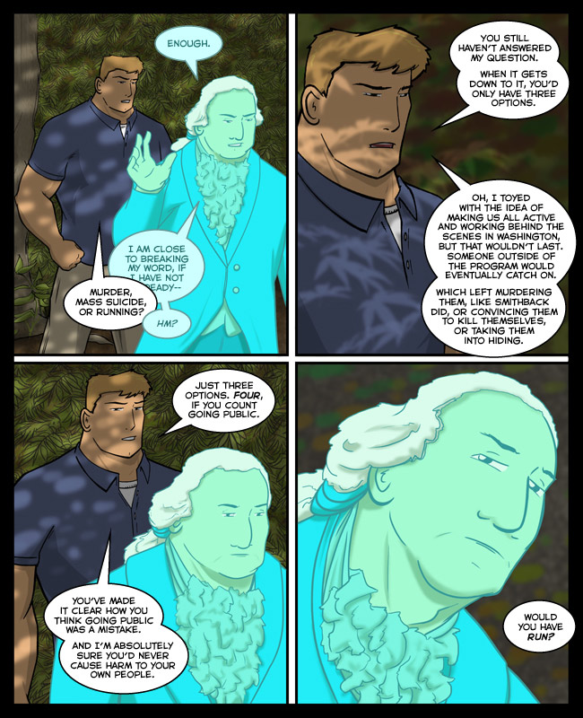 Comic for 31 January 2013: The shine of being lectured by a Founding Father wears off fast when Ben Franklin is your effective father-in-law.