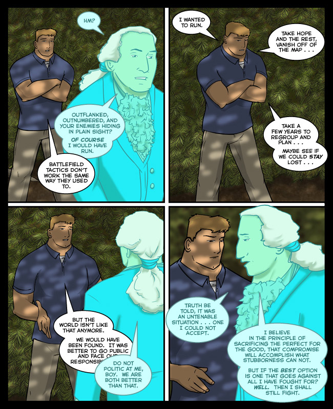 Comic for 04 February 2013: Washington has several hundred years' worth of calling people out on various snowjobs.