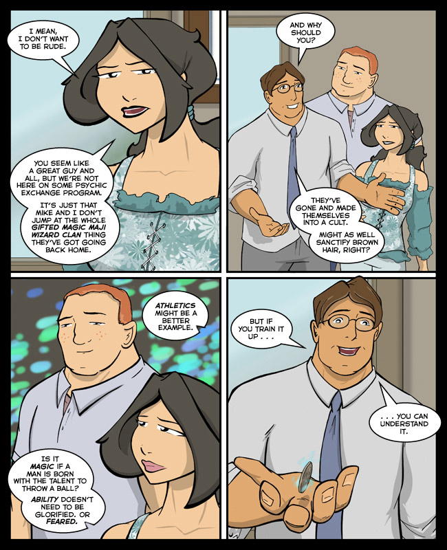 Comic for 15 April 2013: Ah! Forced perspective! Kill it with fire!