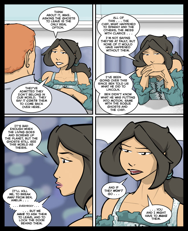 Comic for 07 May 2013: Bad decisions can transcend Death itself.