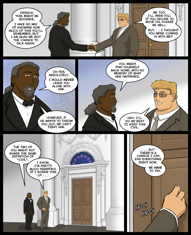 Comic for 25 July 2013: The Tiffany glass did predate Lincoln but he thought it was pretty. CANON.