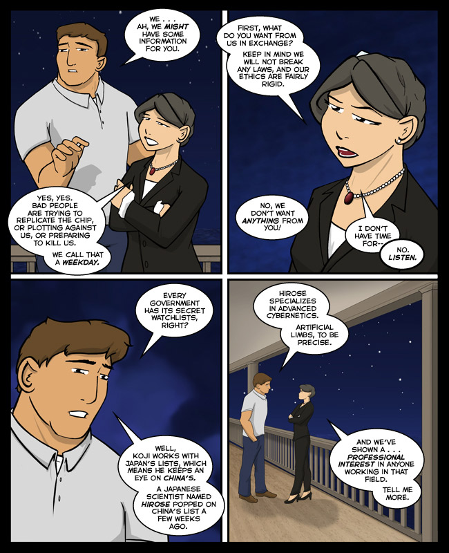 Comic for 13 December 2013: Things get interesting on Saturdays.