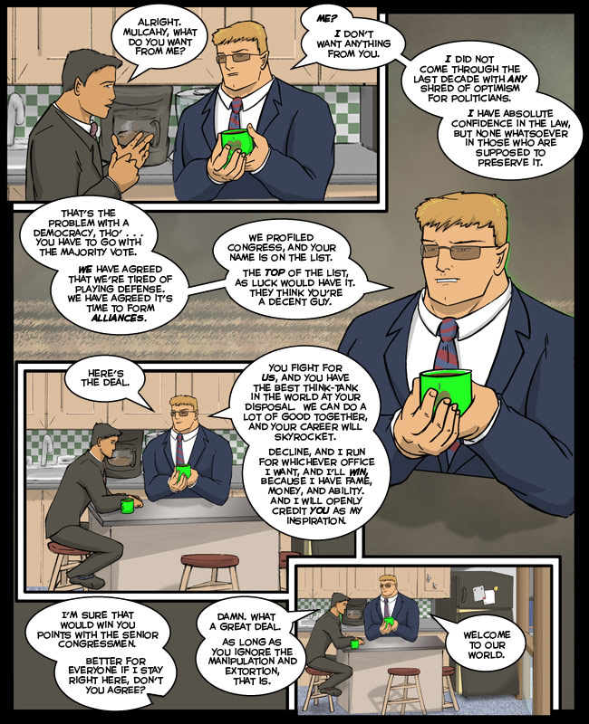 Comic for 24 January 2011: And yet the congressman still has no name. Hmmâ€¦