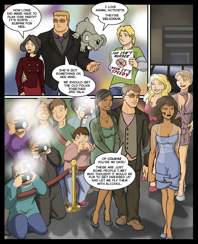 Comic for 28 February 2011: The Oscars and Google Image Search is the nexus of ridiculous fashion design