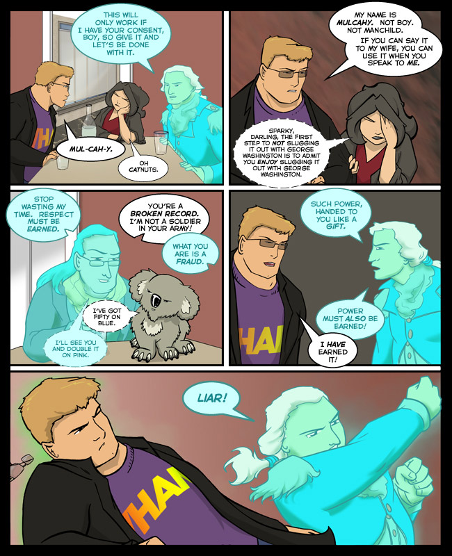 Comic for 31 October 2011: Oh right, the whole king thing.
