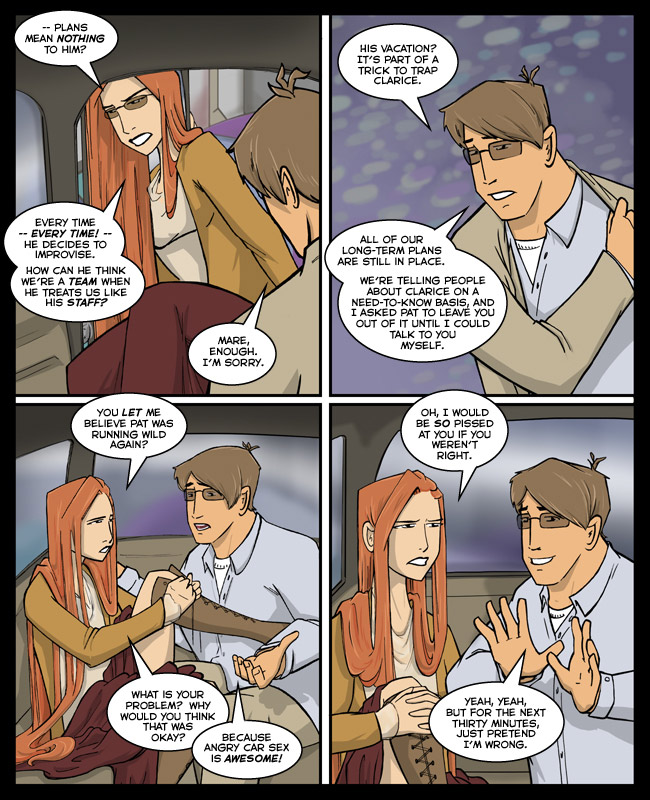 Comic for 07 May 2012: The McDonald's bathroom must have been out of order.