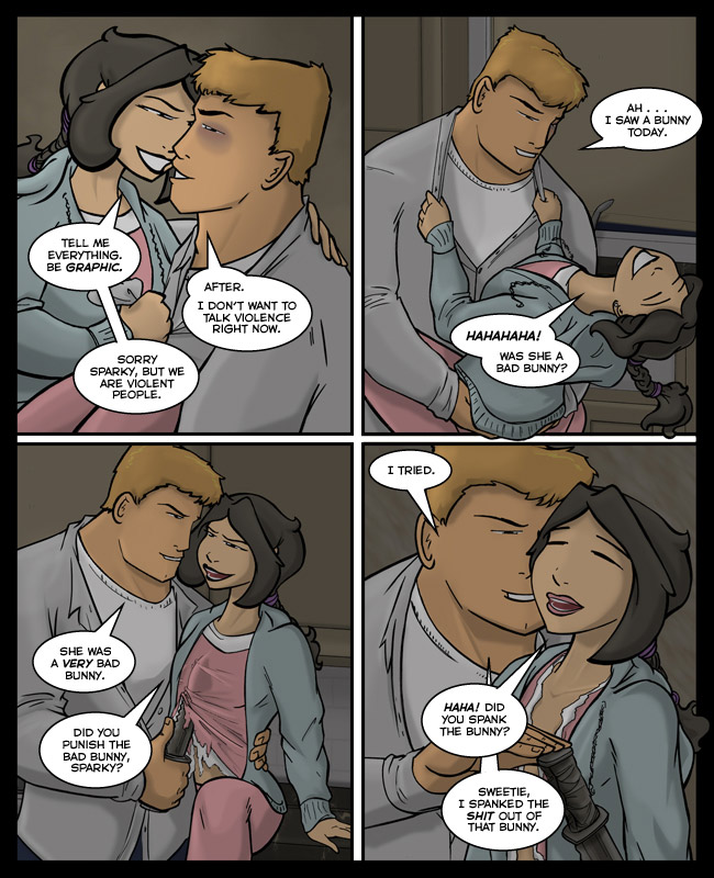 Comic for 14 May 2012: Stupid rich people and their disdain for clothes