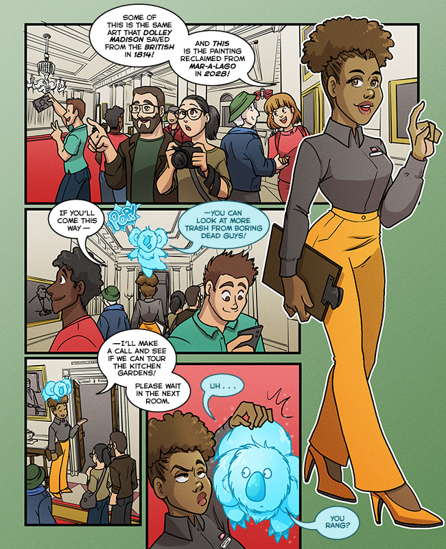 Comic for 13 November 2022: There's a big Easter egg in the art!