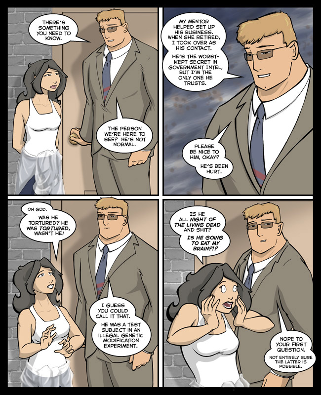 Comic for 15 October 2006: Always loved that punchline, but it's cleaner now.