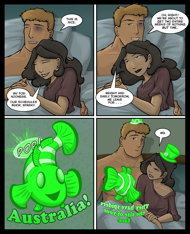 Comic for 21 May 2012: What, you don't like face-spiders?