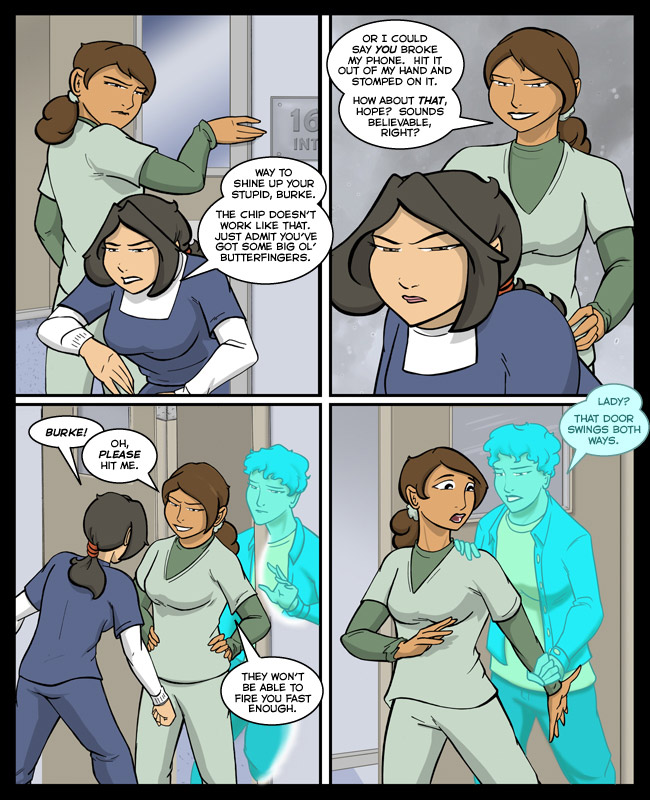 Comic for 05 July 2012: Is she lying or not?  I dunno.