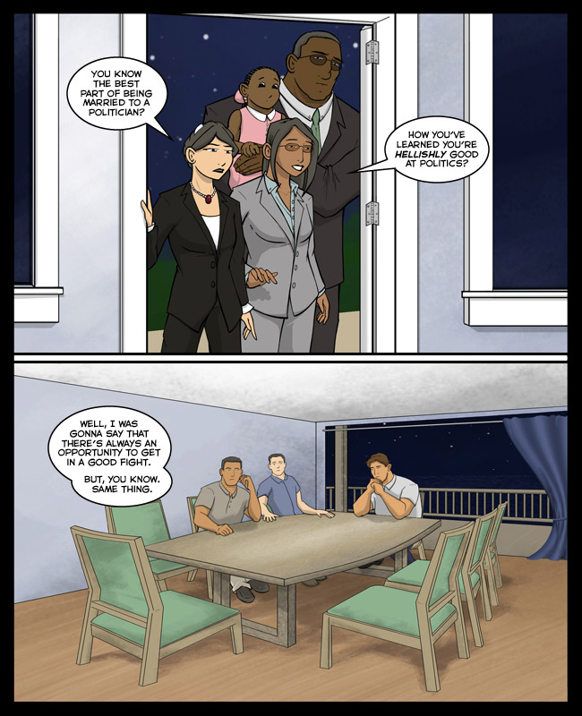 Comic for 18 November 2013: Not happy with that lower panel. Just so you know.
