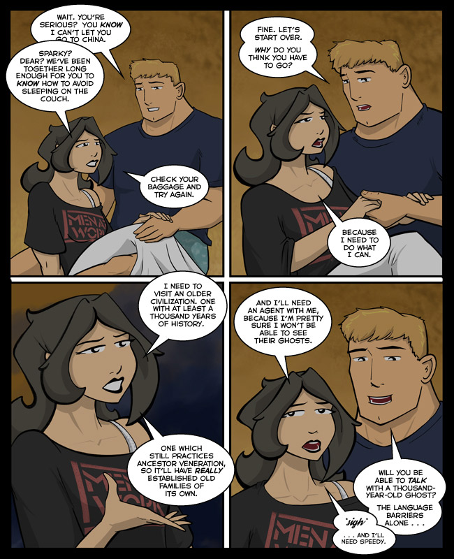 Comic for 21 August 2014: Always spoken in a mutter.