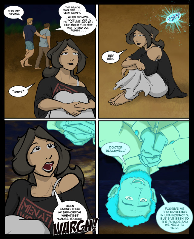 Comic for 31 August 2014: Should have moved up the timetable on those apology blowjobs, maybe?