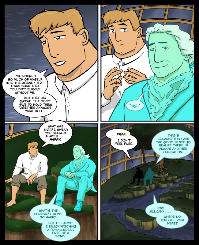 Comic for 02 February 2015: These two dudes are engaged in some serious Manspreadin'