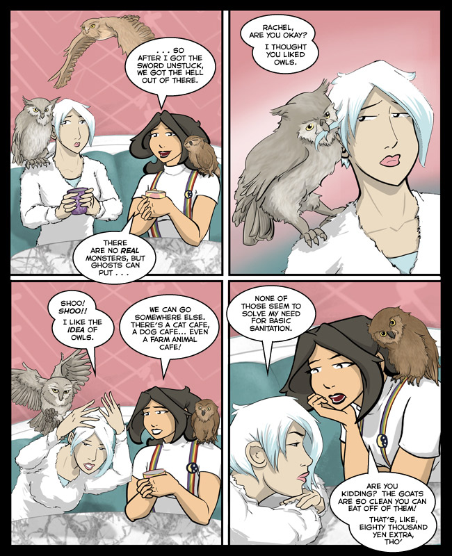 Comic for 26 February 2015: The barn animal cafe might be out of business.