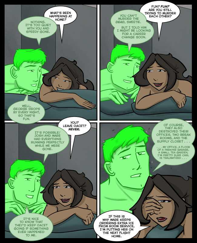 Comic for 13 July 2015: Carl = OACET office bobcat