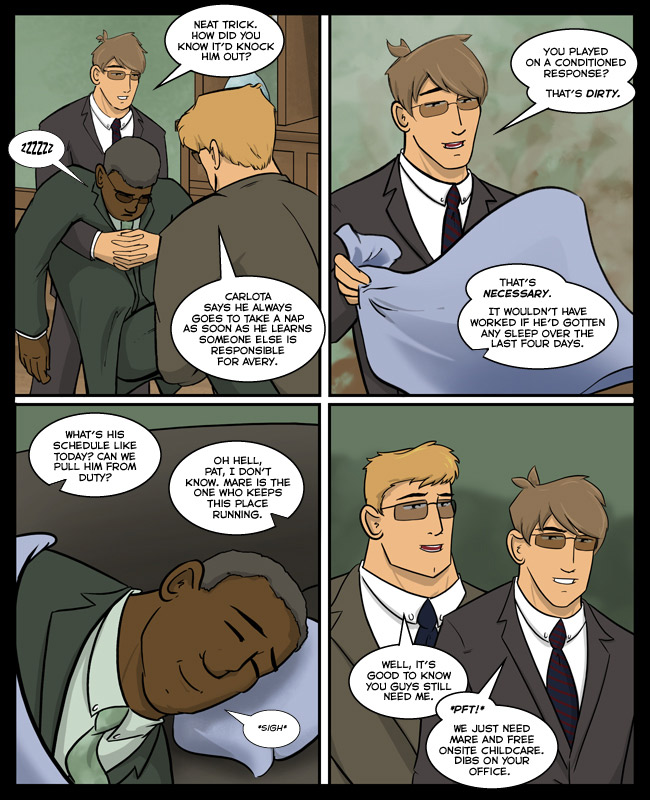 Comic for 23 July 2015: Josh! No! He's hurting.