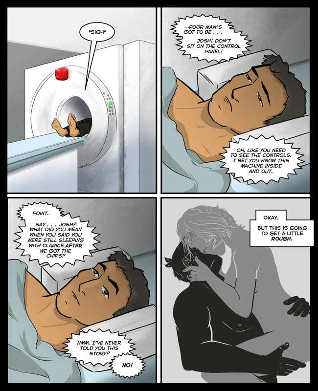 Comic for 07 September 2015: Ain't no flashback like a Josh Glassman flashback 'cause a Josh Glassman flashback is Pay-Per-View.