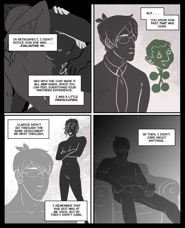Comic for 16 September 2015: Sad Josh was sad. But he got better! FLASHBACK POWER!