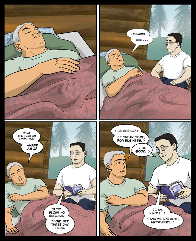Comic for 23 November 2015: Hey, it's this guy! We've never actually seen or met this guy!