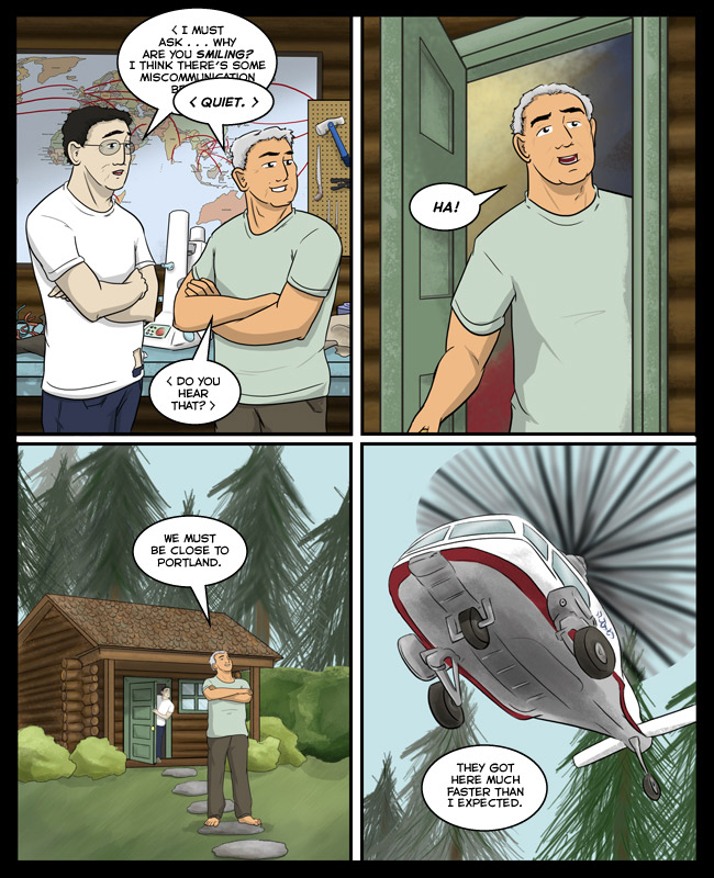 Comic for 04 January 2016: I don't know where they are, exactly, but ghost-news travels awfully fast.