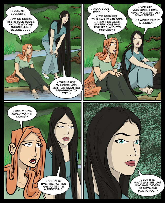 Comic for 20 April 2016: THEY HAVE HAIR IN COMMON I BET THIS WILL END WELL