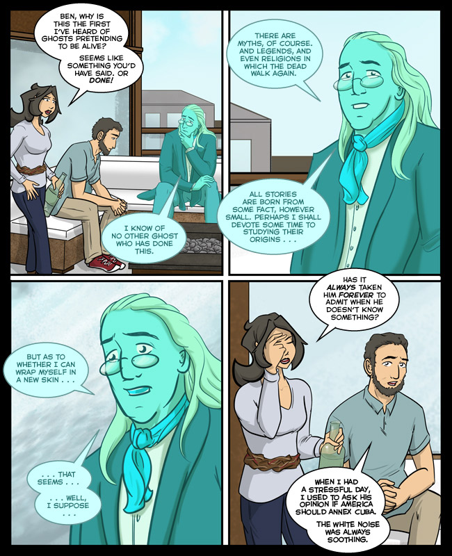 Comic for 03 July 2016: There was a period of time when the U.S. was on the verge of war with Spain over Cuba. True.