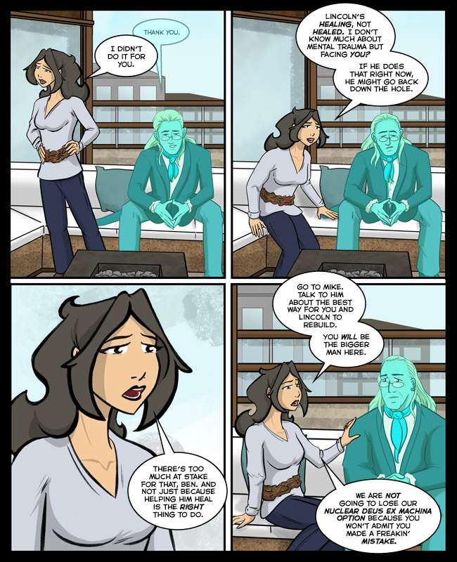 Comic for 17 July 2016: There goes Hope again, mixing metaphors like a fresh TV Tropes page before the edits went through...