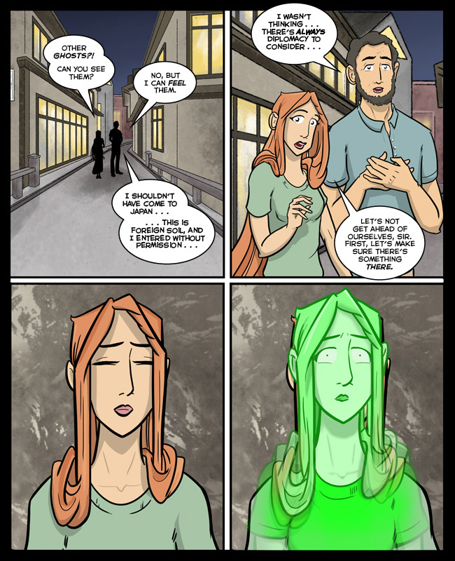 Comic for 24 August 2016: I might have mentioned Chapter Eleven is all about new and different ways to freak Mare out?