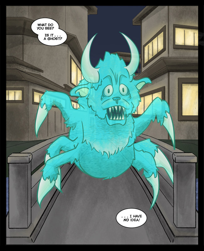 Comic for 28 August 2016: +1 guesswork points to everyone who had youkai in the pool.