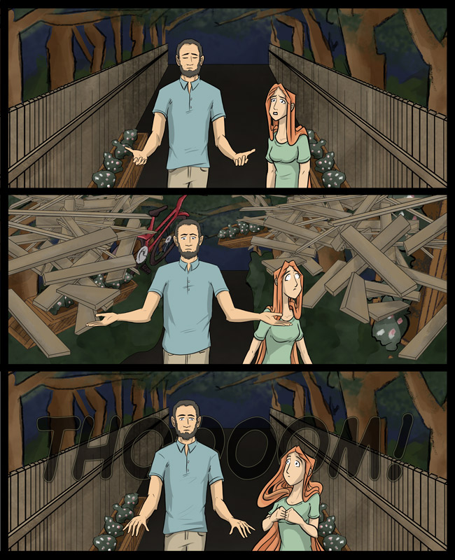 Comic for 16 October 2016: Lincoln you do not have a builder's permit for that nonsense stop that right now.