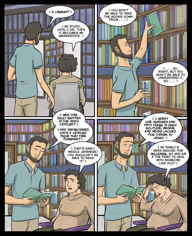 Comic for 08 December 2016: Because you're AWESOME, Granny!