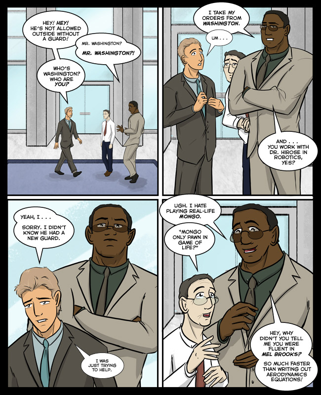 Comic for 22 March 2017: And poor Ken doesn't have to spend a month clotting after he cleans up after you.