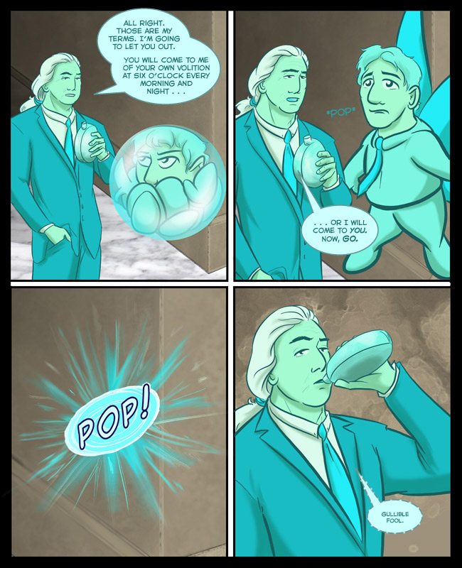 Comic for 09 April 2017: George. Hush. You know better than to gloat in your outside-brain-voice.