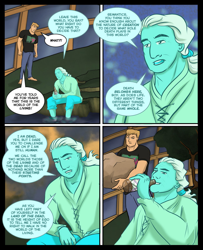 Comic for 25 June 2017: Remember how Pat left a copy of Bubbles at Lincoln's house? Yeah. George did.