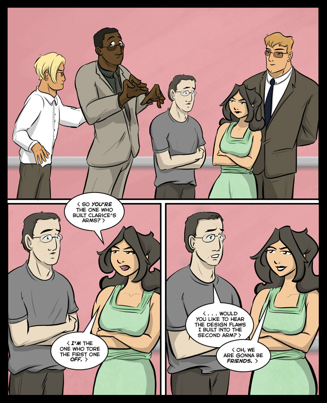 Comic for 16 July 2017: The doctor has exceptional survival skills.