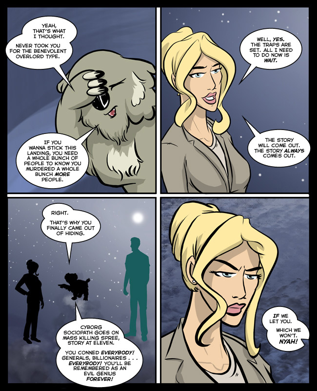 Comic for 10 September 2017: Speedy, don't tease the sociopath.