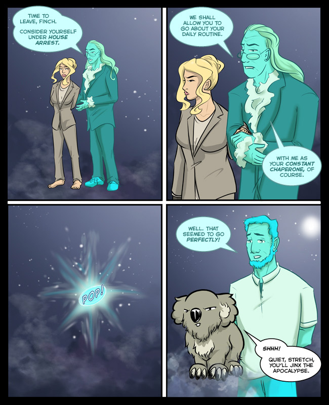 Comic for 27 September 2017: Jinxing the apocalypse is 7 times eleventy billion years worth of bad luck.