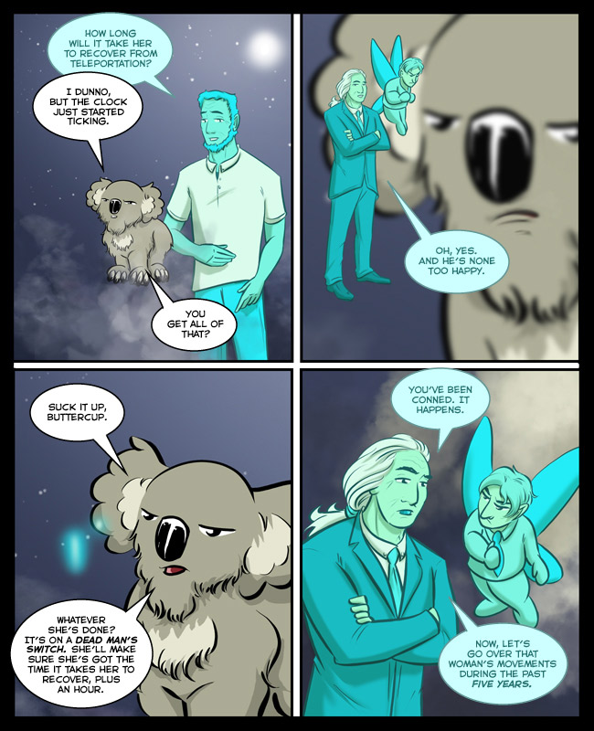 Comic for 01 October 2017: Fortunately, ghosts have excellent lack-of-muscle memories.