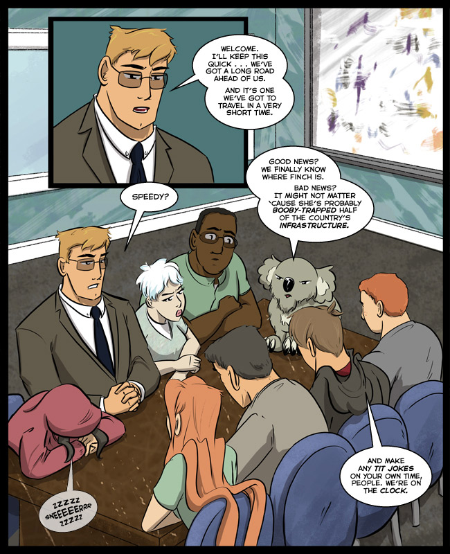 Comic for 15 October 2017: Hope and Speedy? Stop being The Worst at everything, thanks.