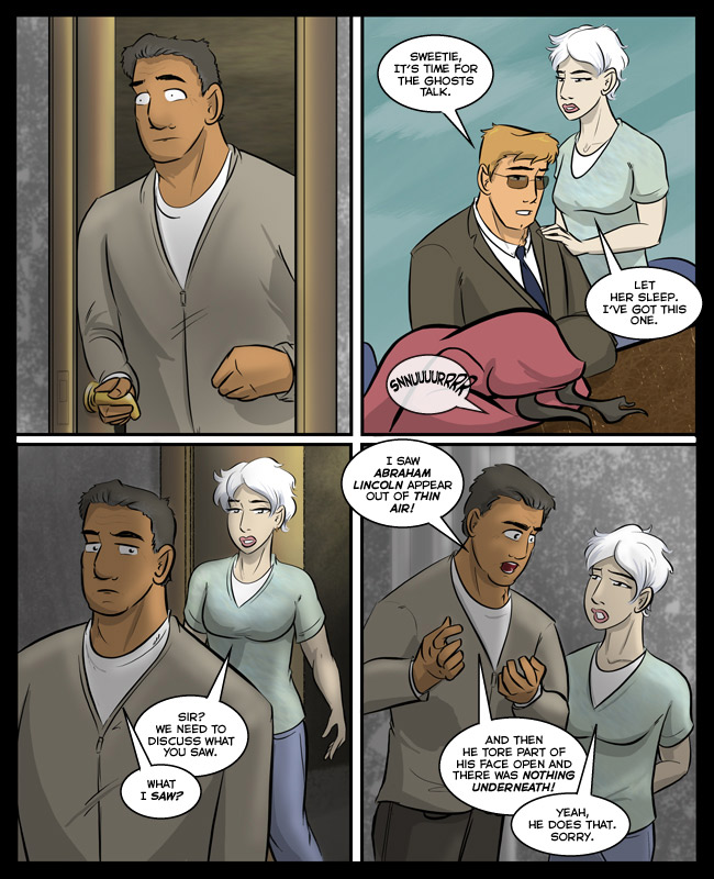 Comic for 29 October 2017: To be fair, it is extremely freaky.