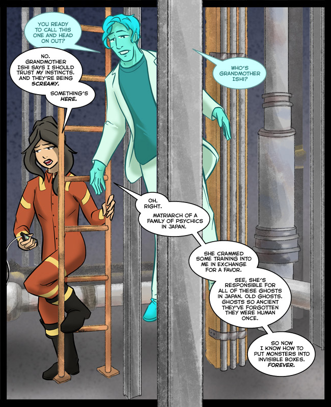 Comic for 29 November 2017: Grandmother Ishi is big into survival training. If you survive it, you've been trained.