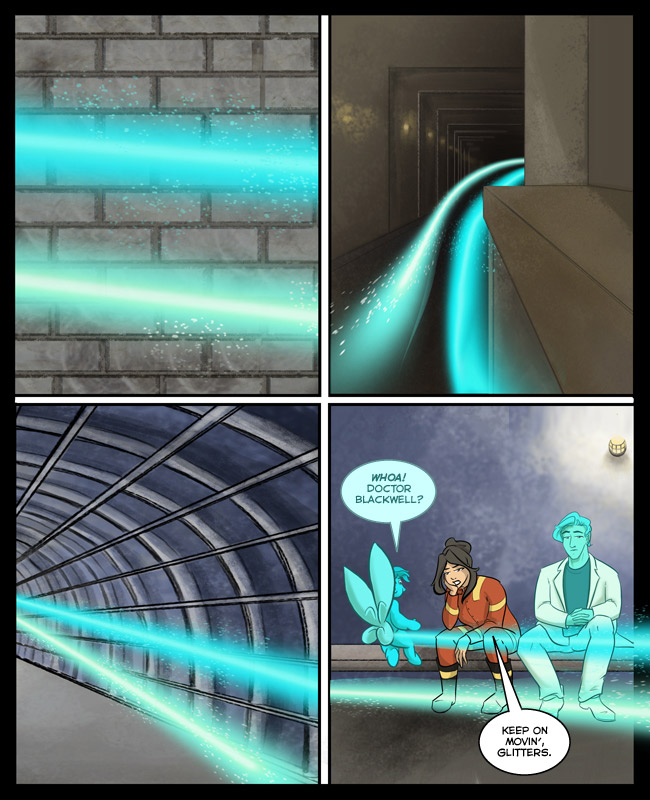 Comic for 03 January 2018: They've been sitting there for a bazuglpe-blarp hours!