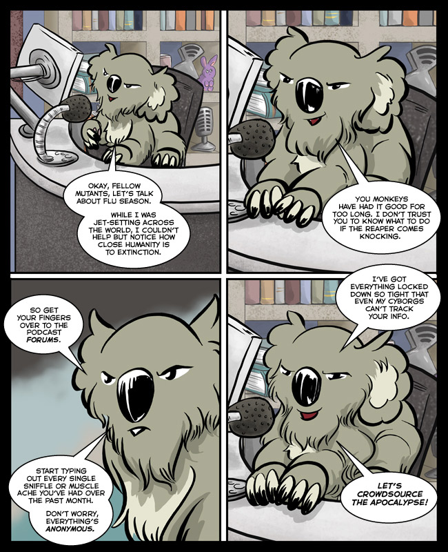 Comic for 28 February 2018: He's so charming.