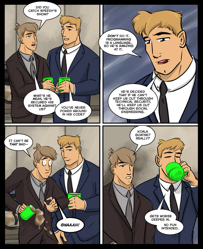 Comic for 11 March 2018: Speedy plans ahead. And behind.