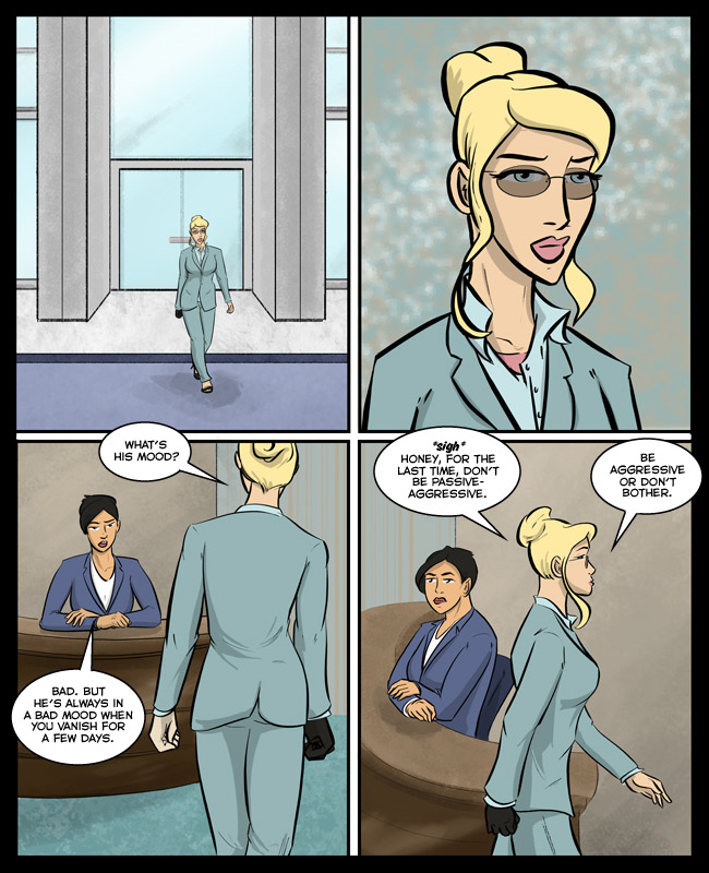 Comic for 18 April 2018: I always plan to do crowd scenes and then I wake up in the bathtub with a note in my own handwriting saying "DON'T YOU DARE"